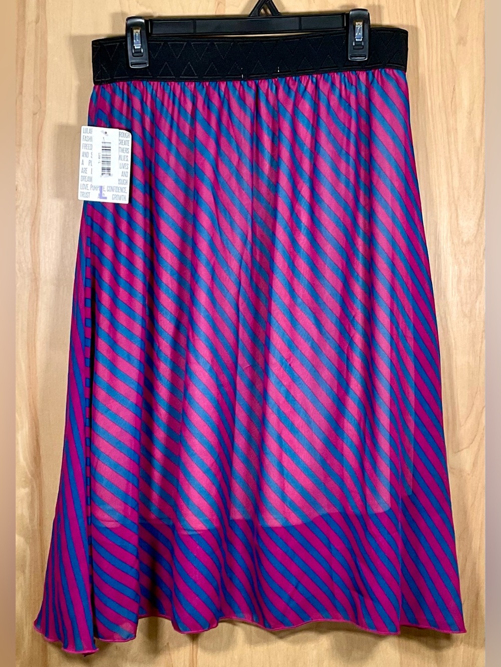Lularoe Lola Striped Skirt - NWT